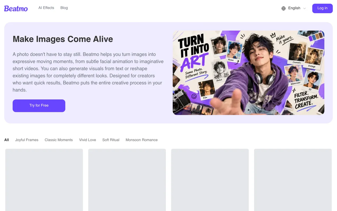 Screenshot of Beatmo
