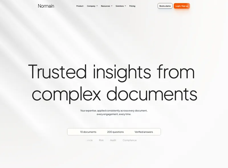 Screenshot of Normain