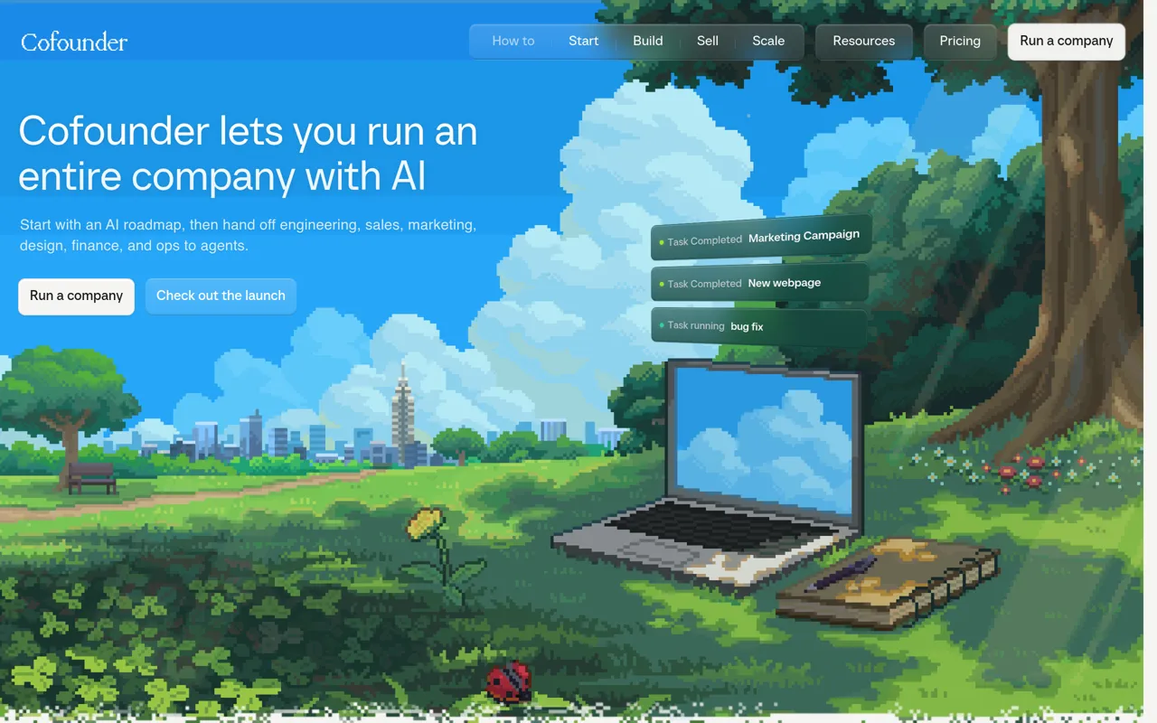 Screenshot of Cofounder