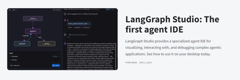 Screenshot of LangGraph Studio