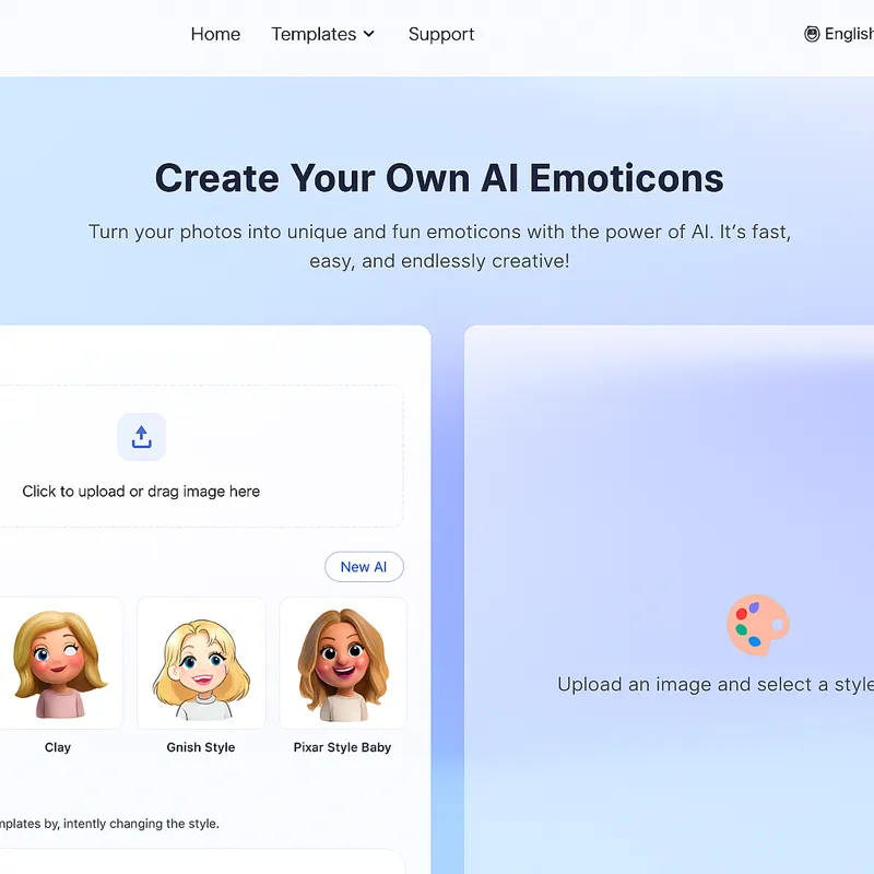 Screenshot of AI Emoji