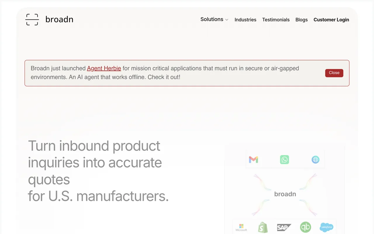 Screenshot of broadn
