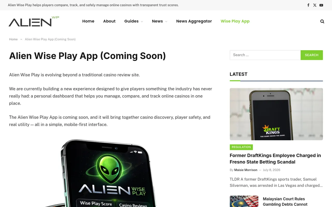 Screenshot of Alien Wise Play