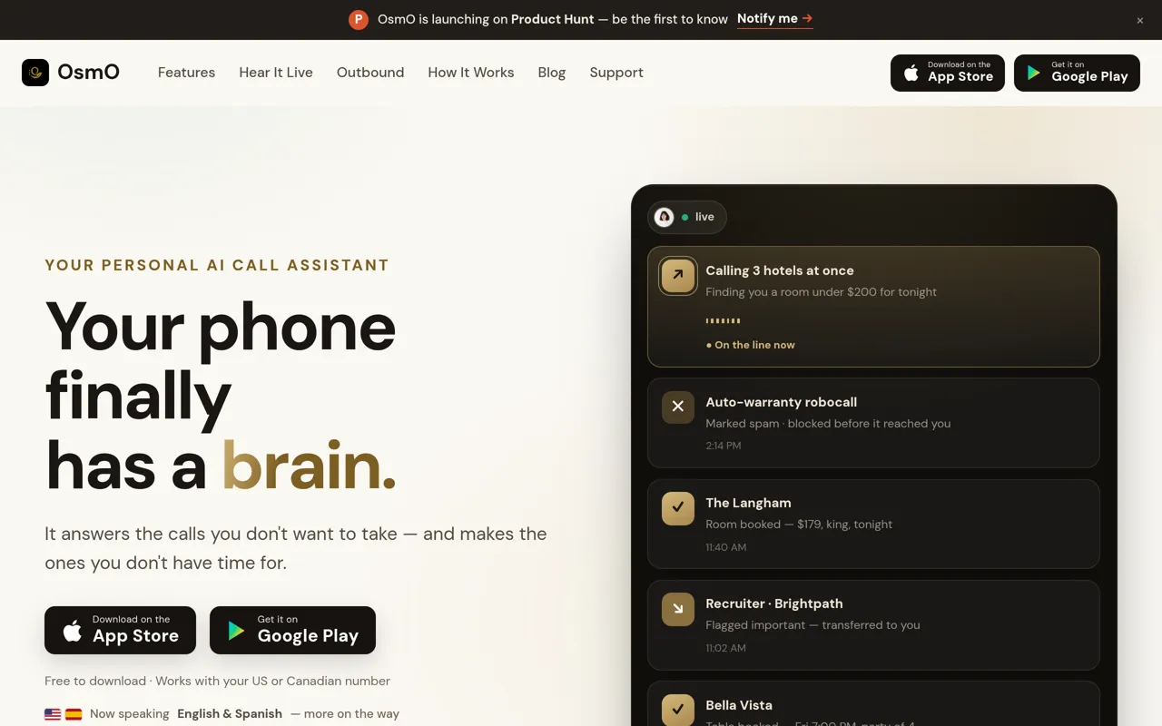 Screenshot of OsmO