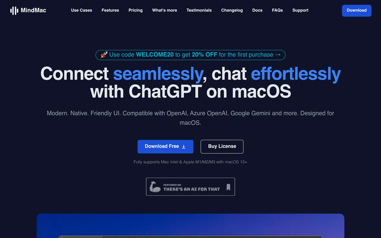 Screenshot of MindMac