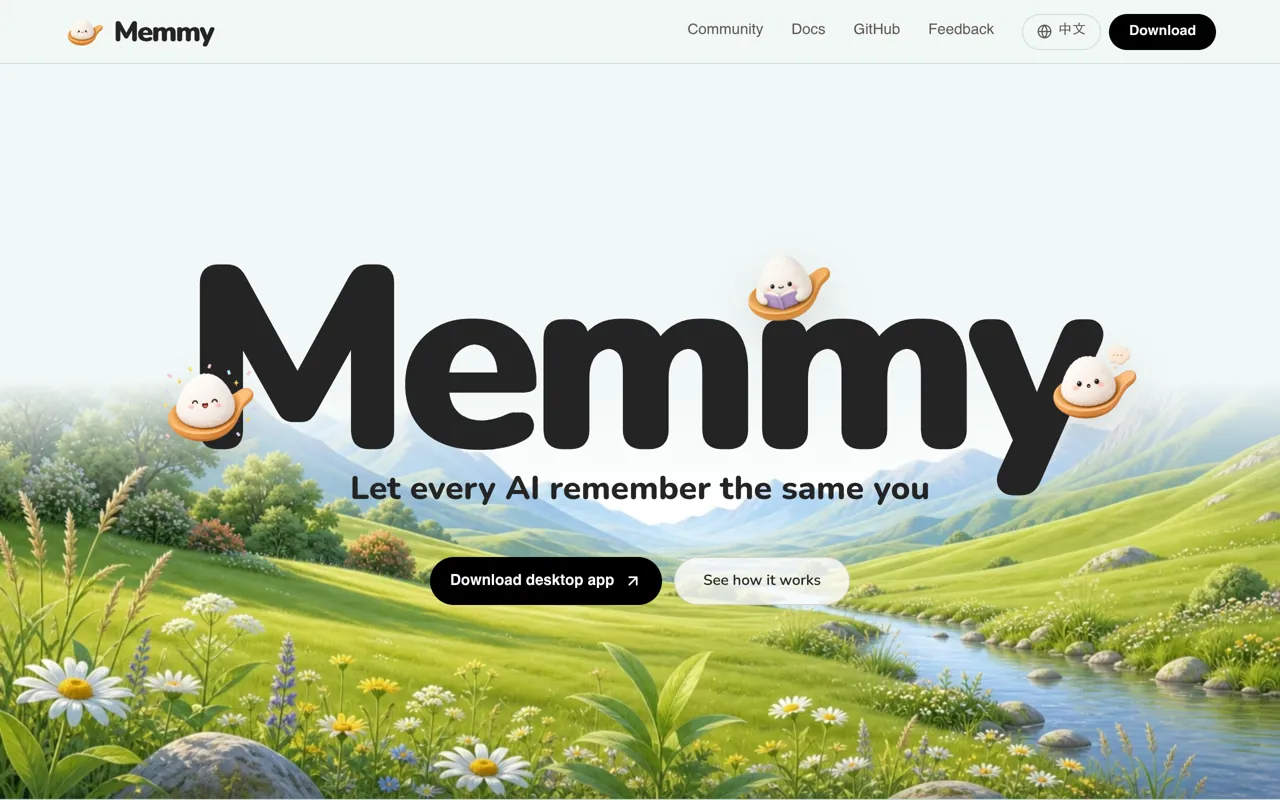 Screenshot of Memmy