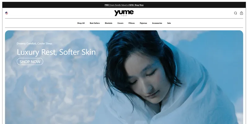 Screenshot of yumerest