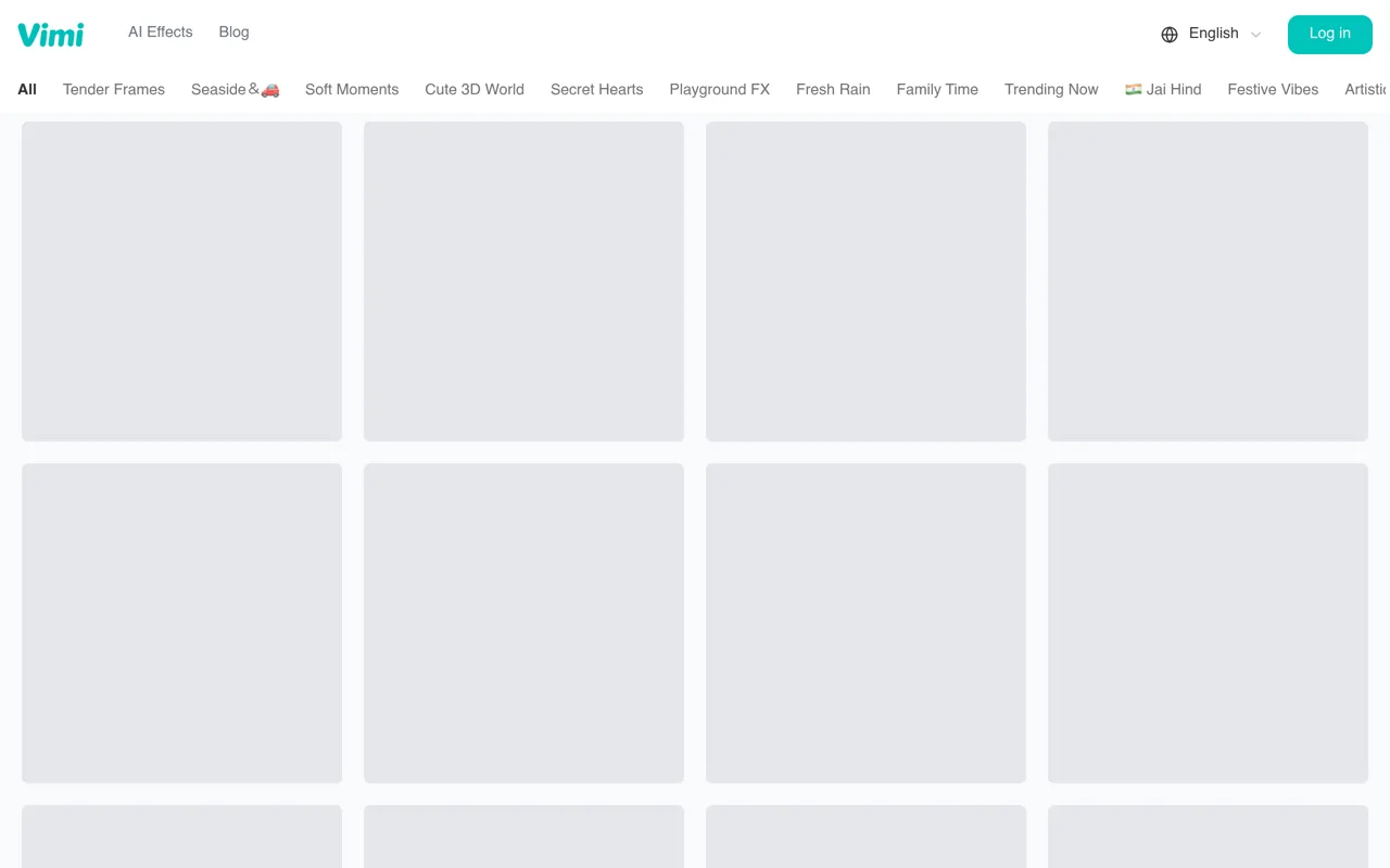 Screenshot of Vimi