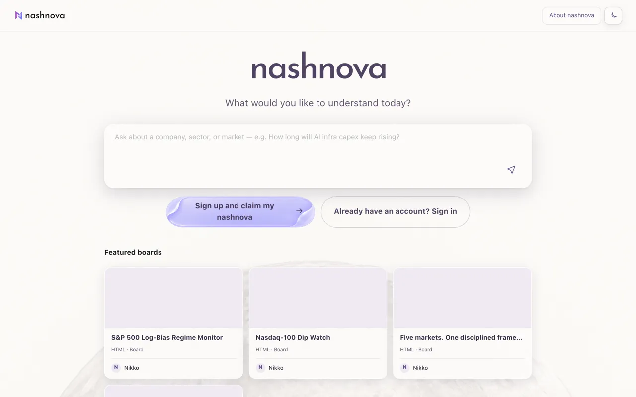 Screenshot of nashnova