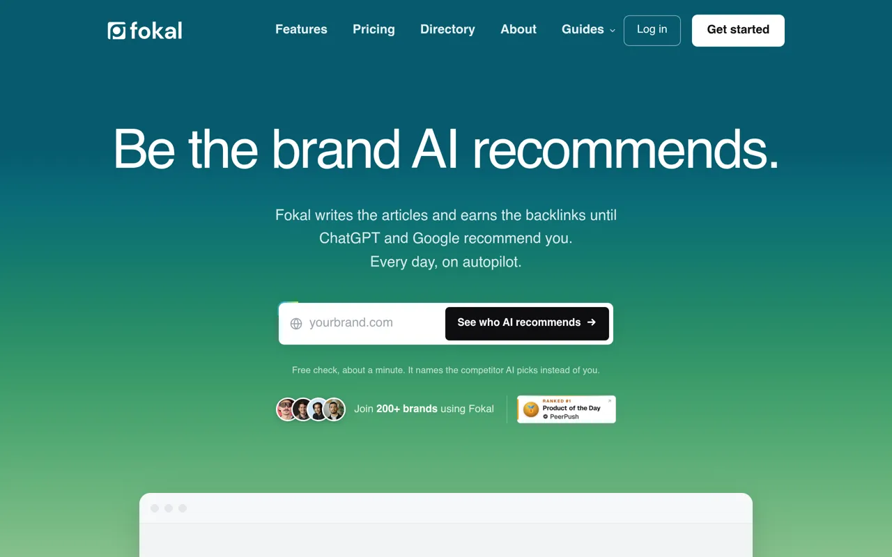 Screenshot of Fokal