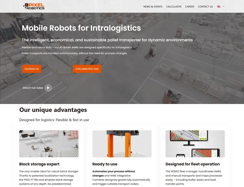 Screenshot of Pixel Robotics PIXEL PT