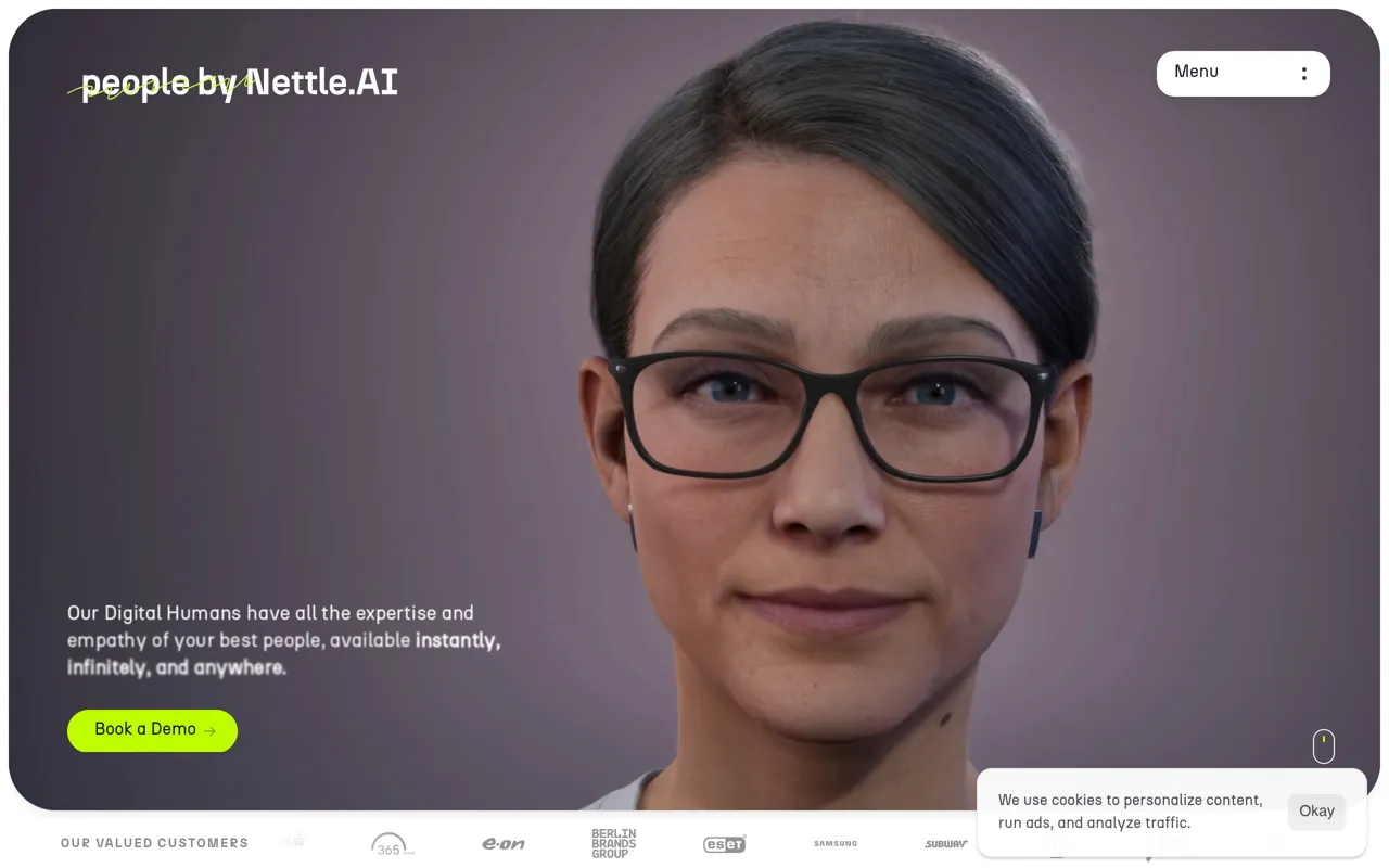 Screenshot of People by nettle
