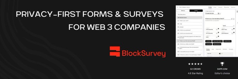 Screenshot of BlockSurvey