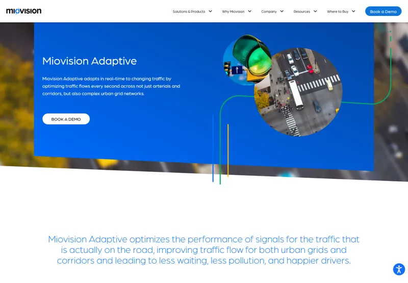Screenshot of Miovision