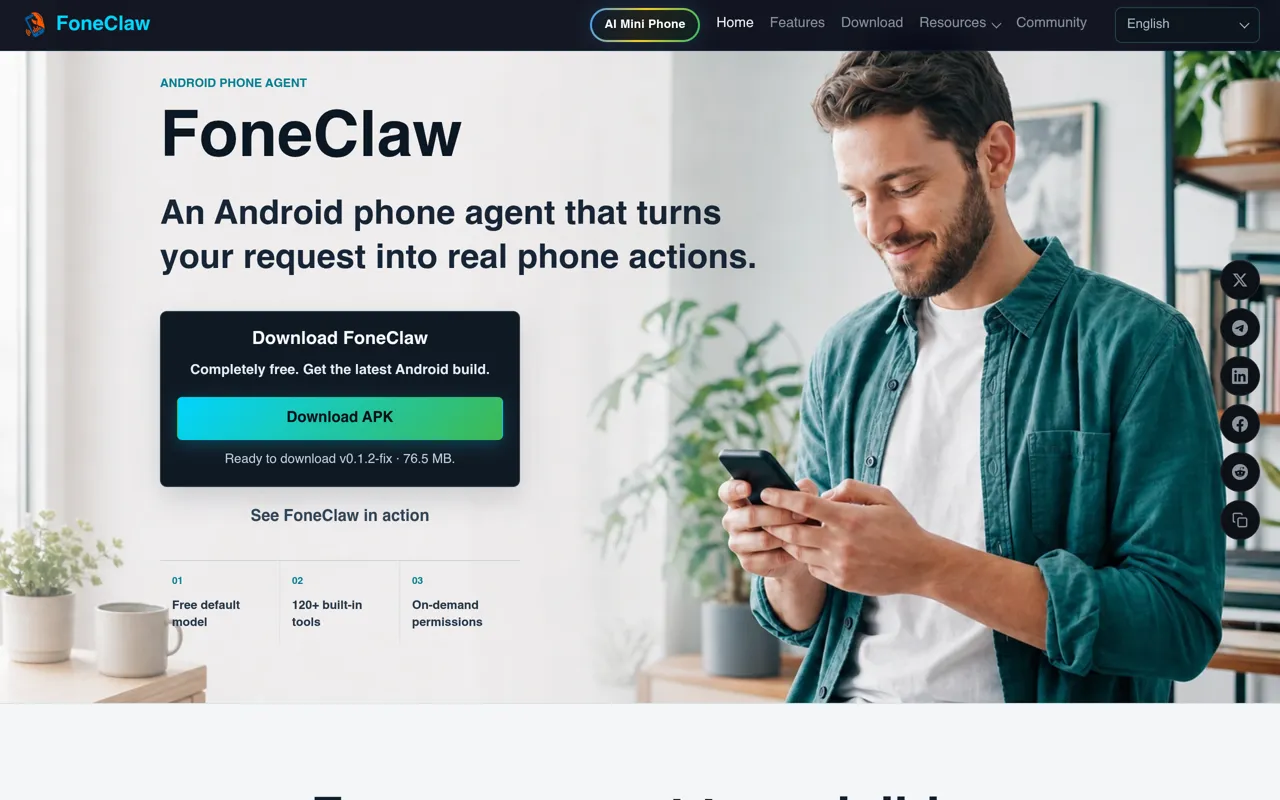 Screenshot of FoneClaw