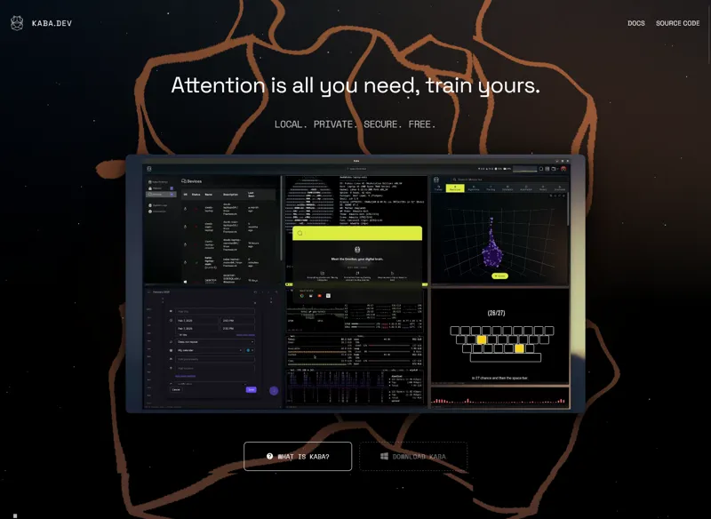 Screenshot of Kaba