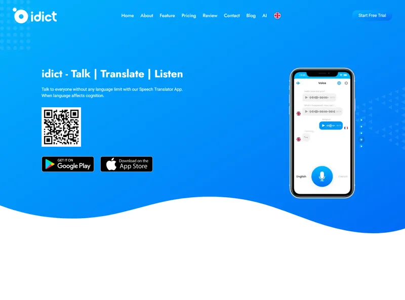 Screenshot of idict