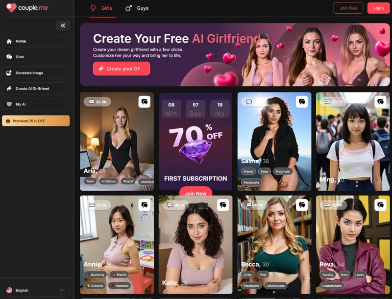 Screenshot of Couple.me