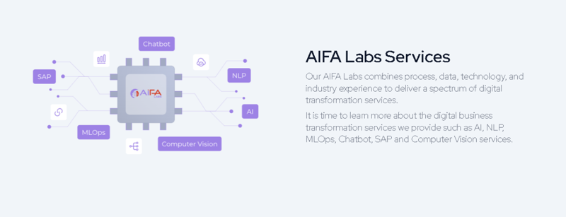 Screenshot of AiFA Labs