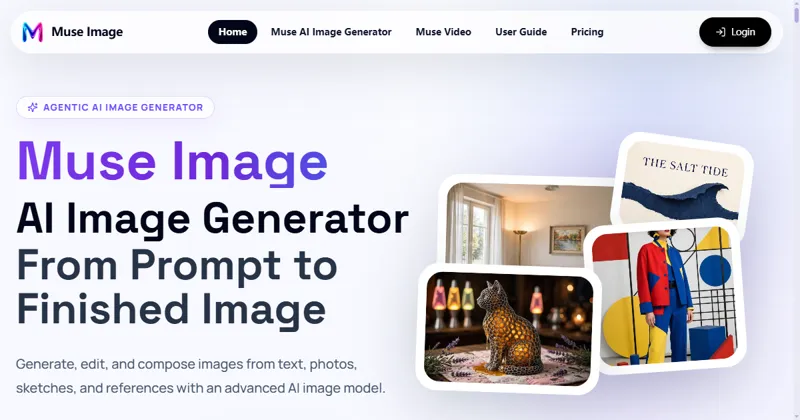Screenshot of Muse Image