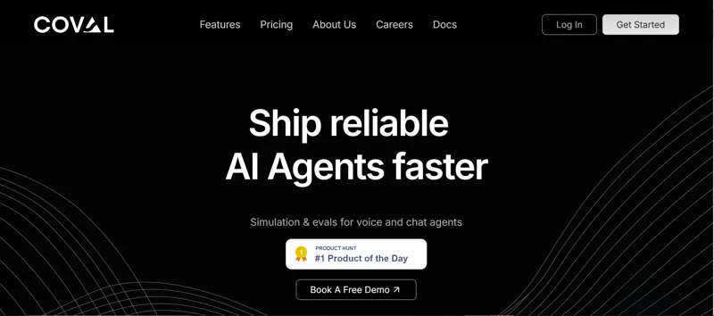 Screenshot of Coval