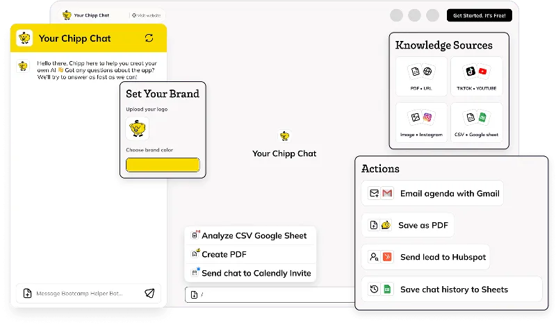 Screenshot of Chipp AI