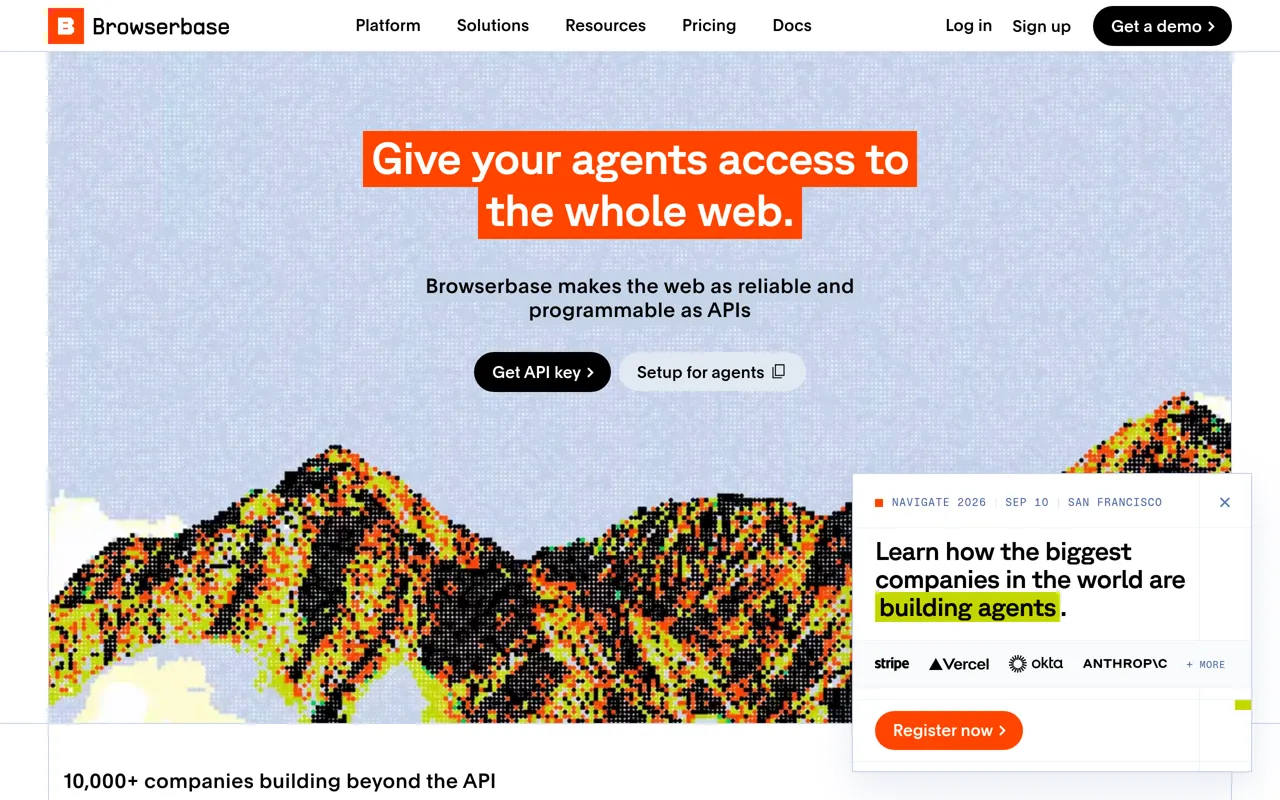 Screenshot of Browserbase