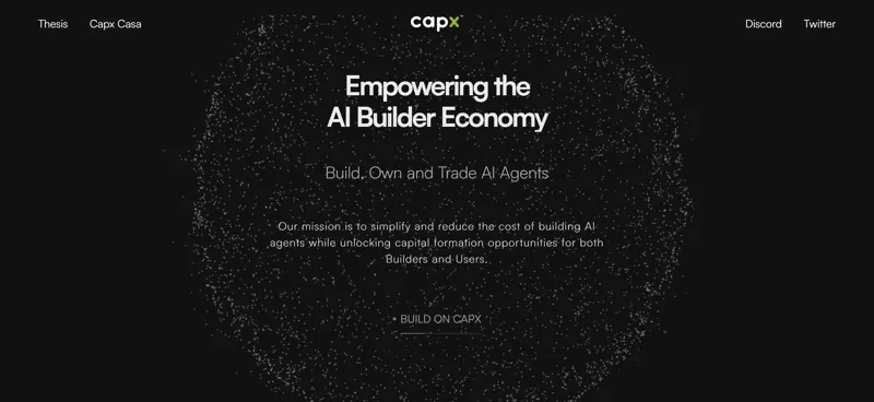 Screenshot of Capx AI