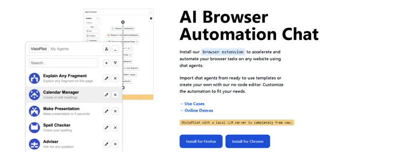Screenshot of VisioPilot