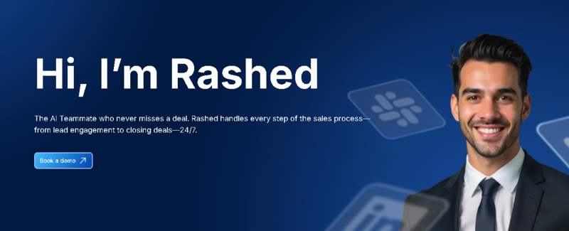 Screenshot of Rashed by Teammates.ai