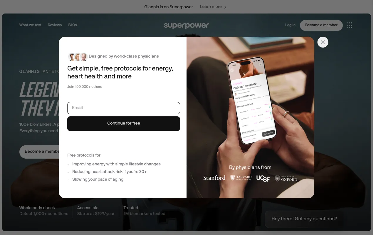 Screenshot of Superpower