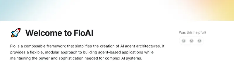 Screenshot of Flo AI