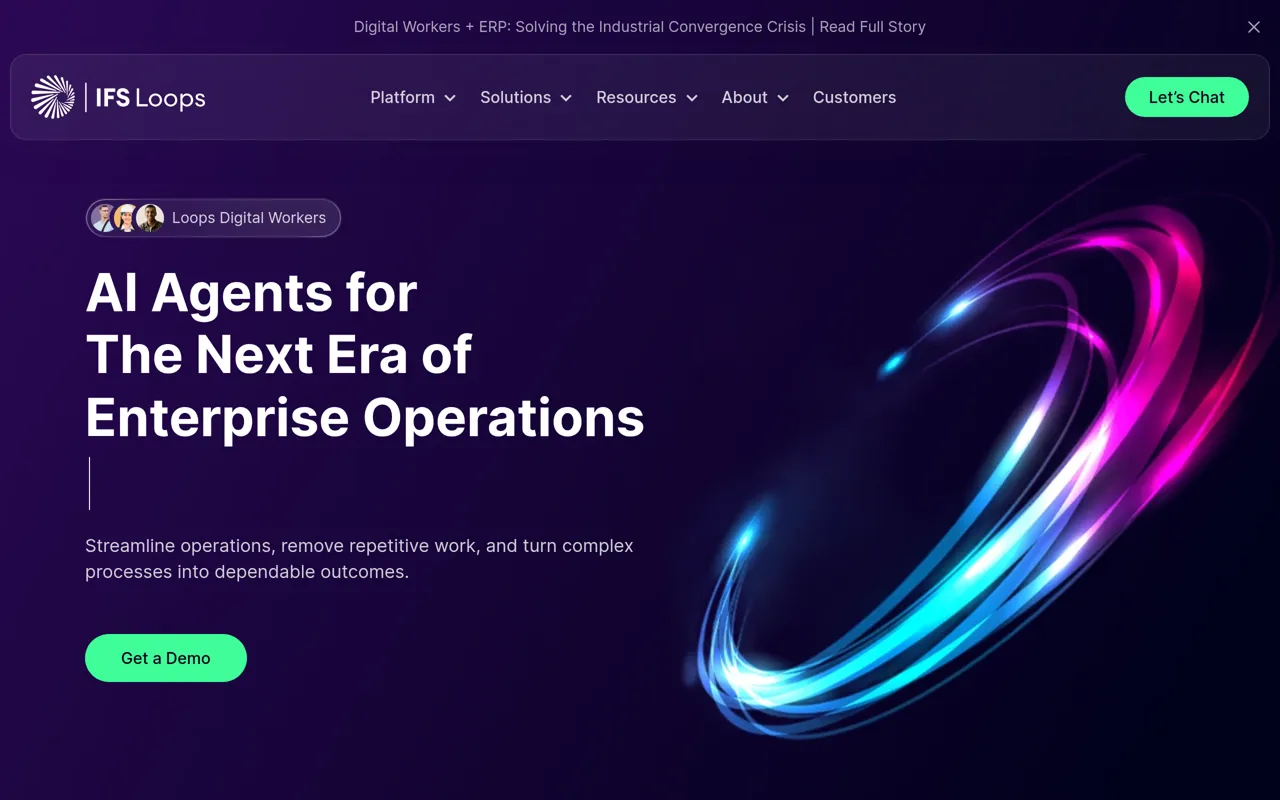 Screenshot of IFS Loops