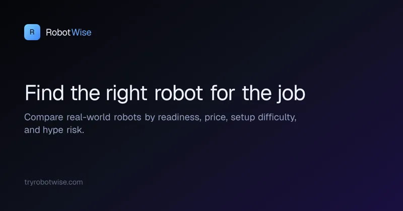 Screenshot of RobotWise
