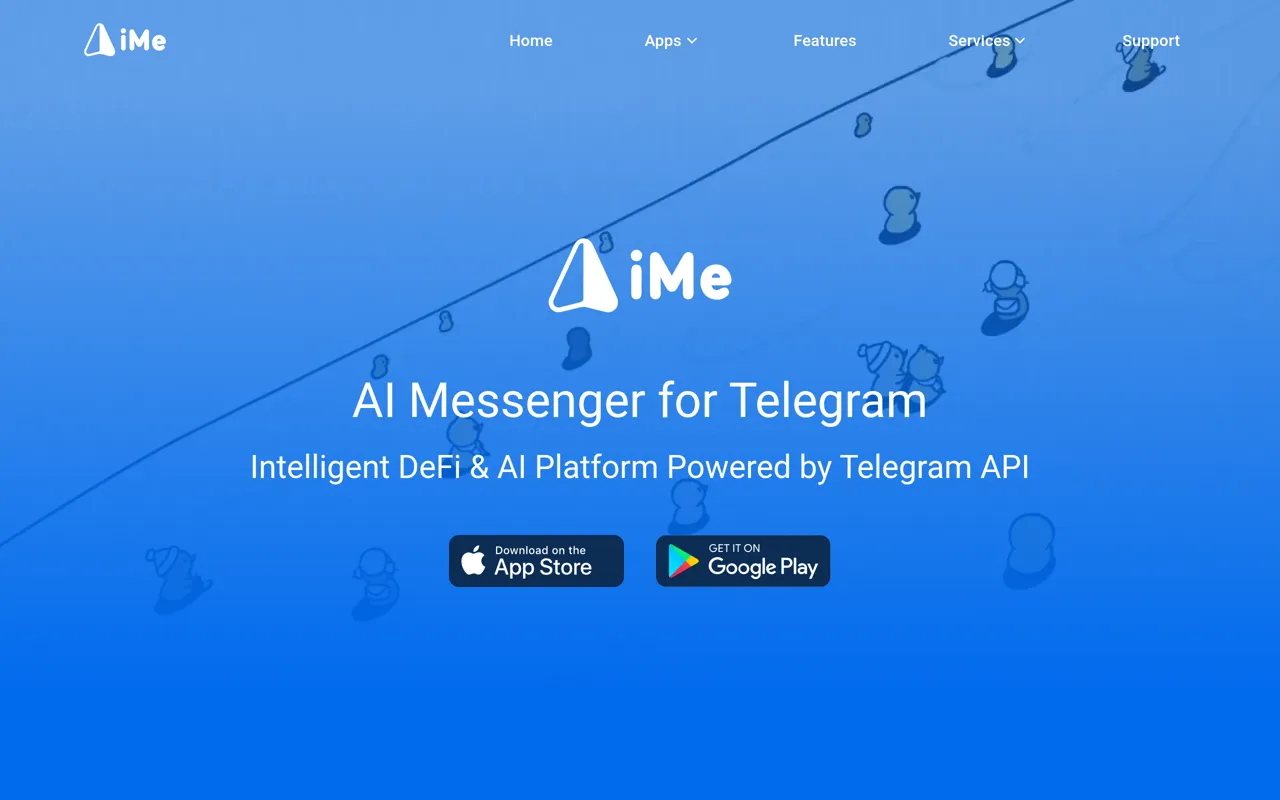 Screenshot of iMe