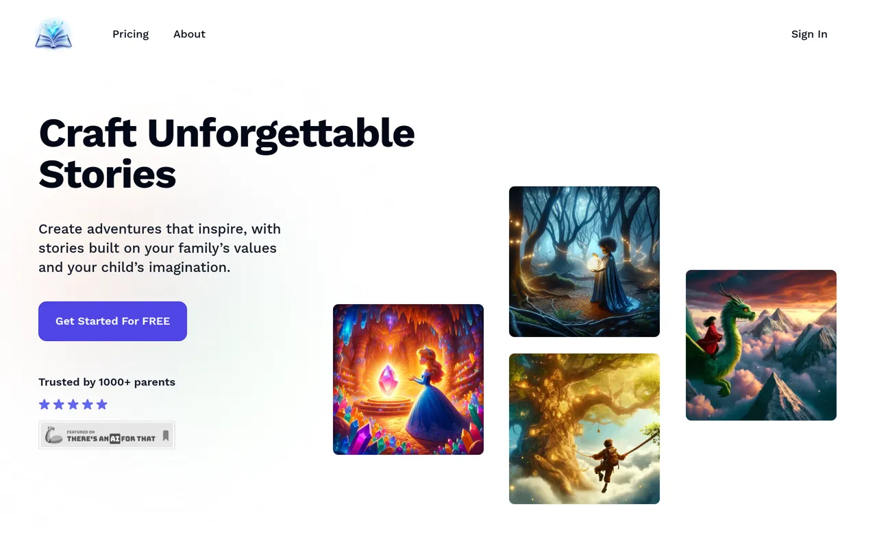 Screenshot of StoryCraftr