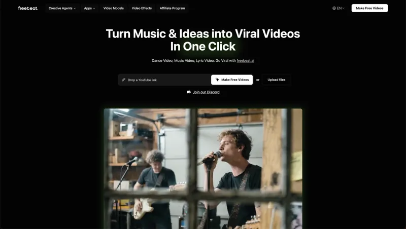 Screenshot of Freebeat