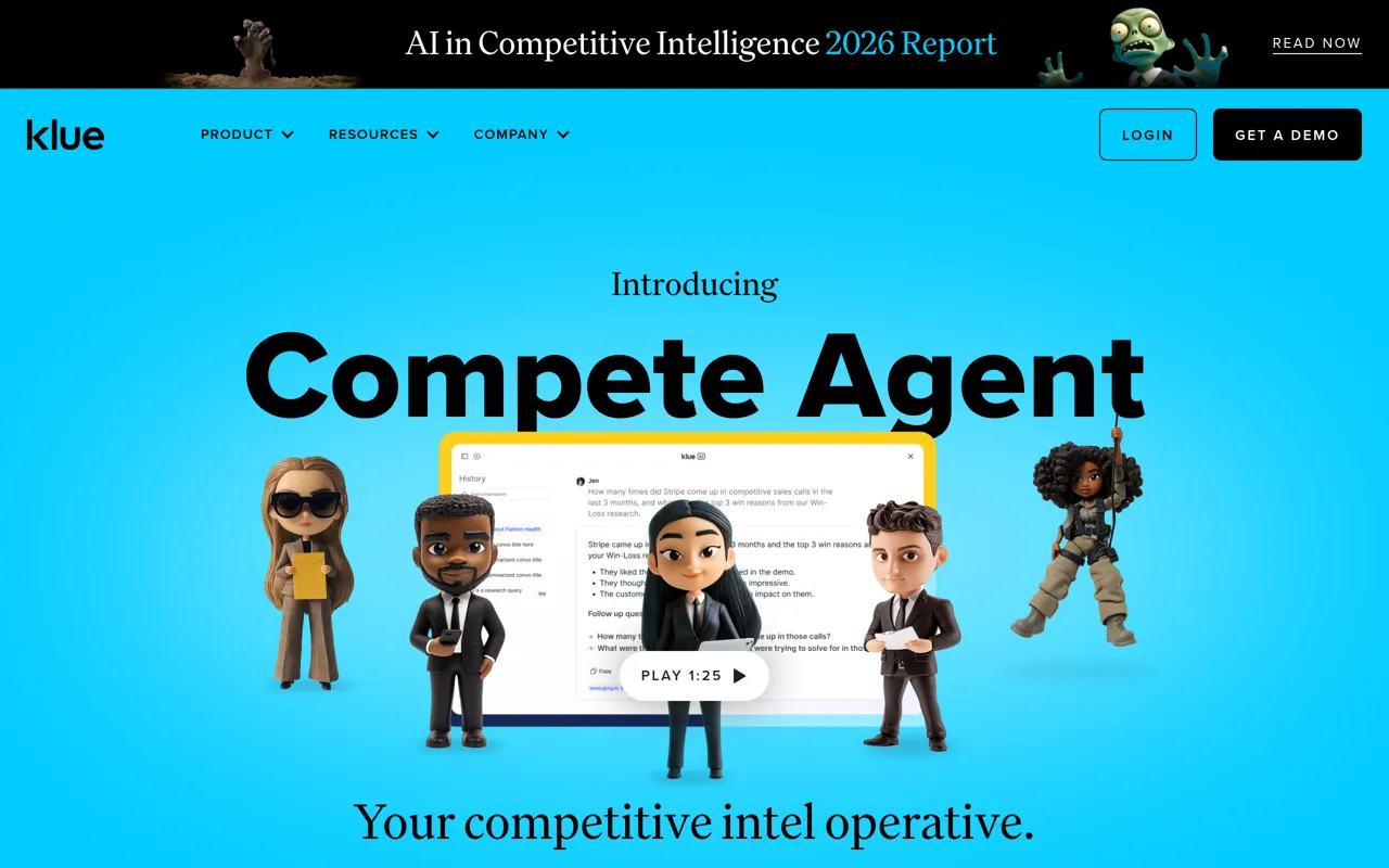 Screenshot of Klue