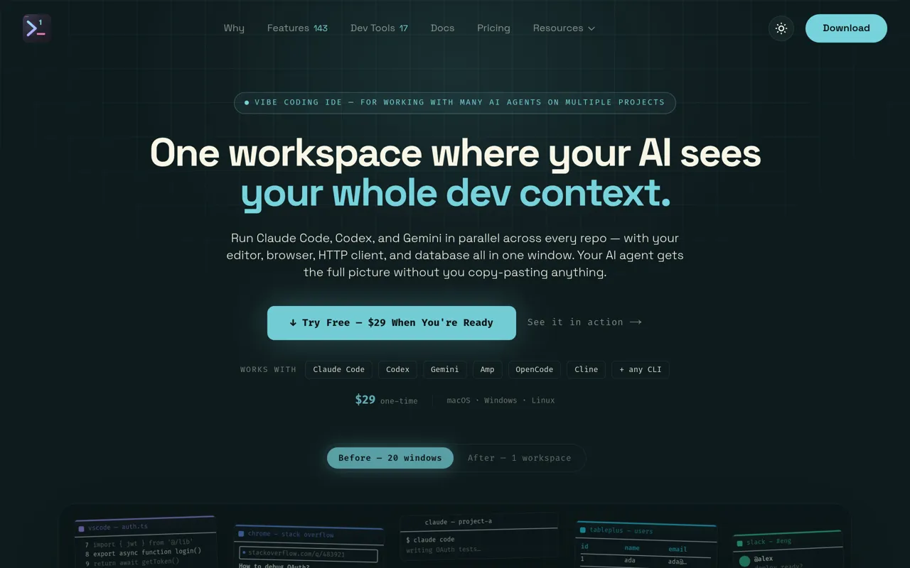 Screenshot of 1DevTool