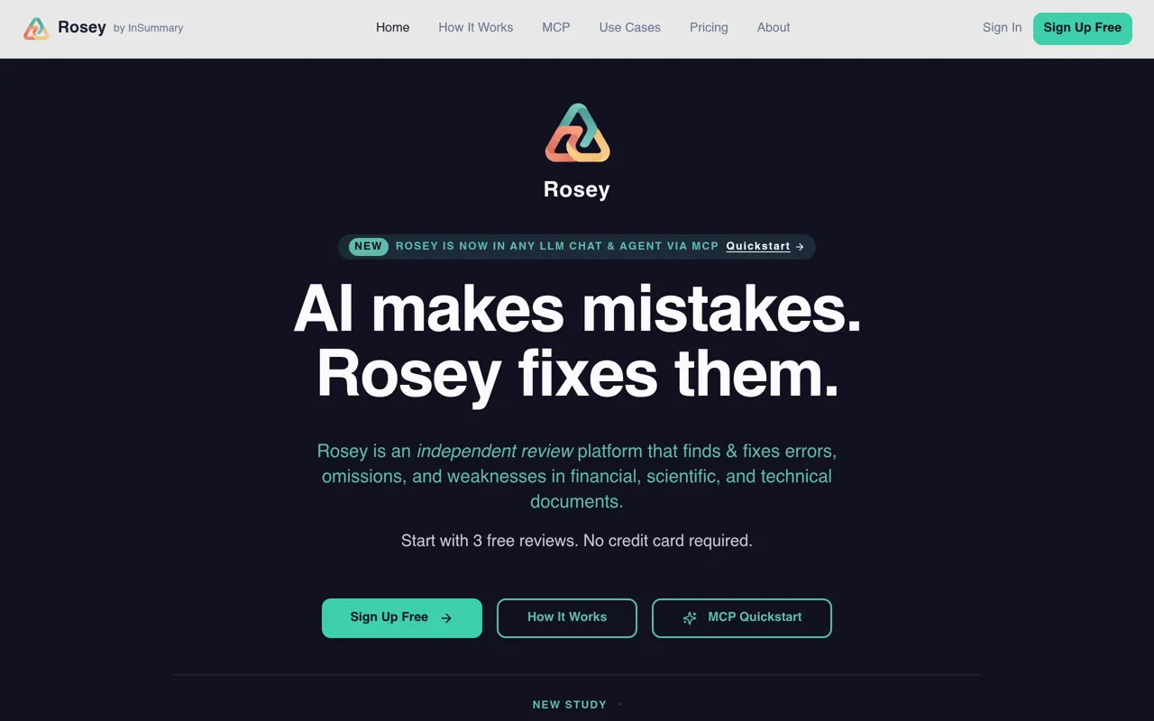 Screenshot of InSummary