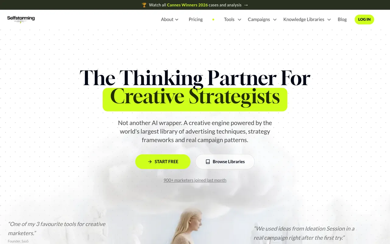Screenshot of Selfstorming