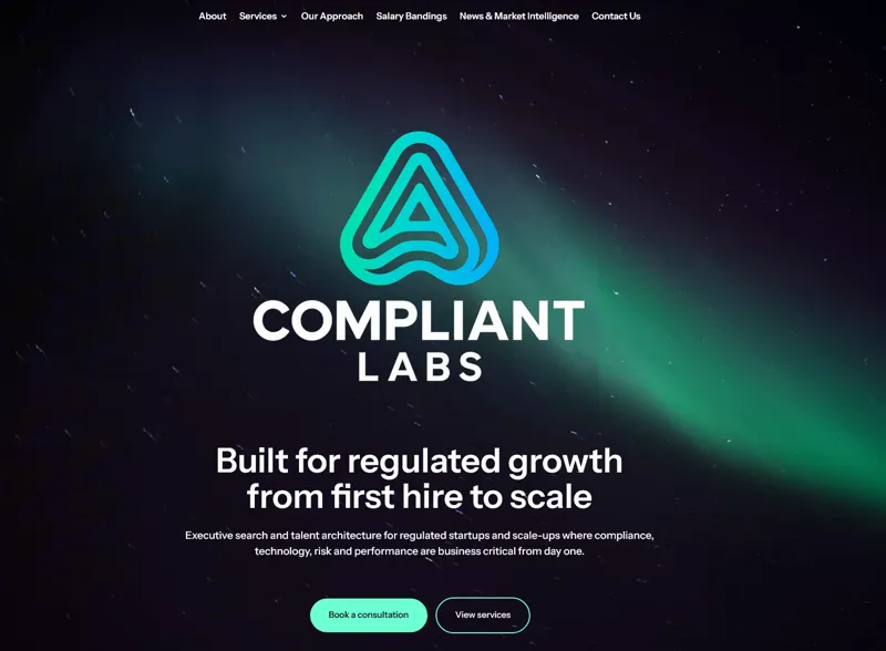Screenshot of Compliant Labs