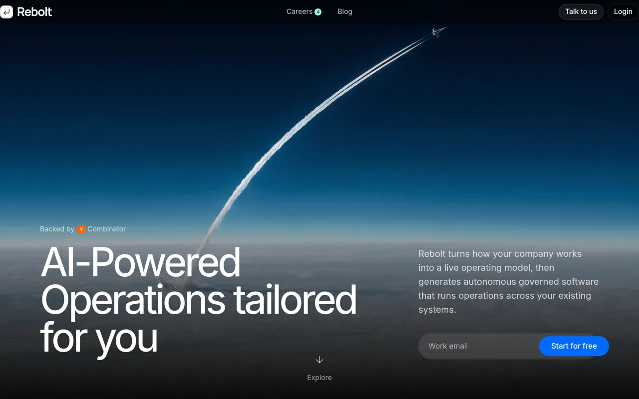 Screenshot of Rebolt