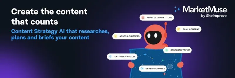 Screenshot of MarketMuse