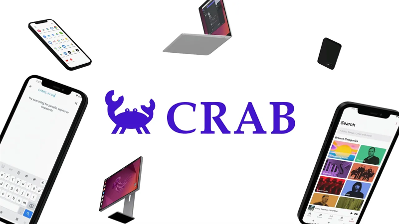 Screenshot of Crab Ai