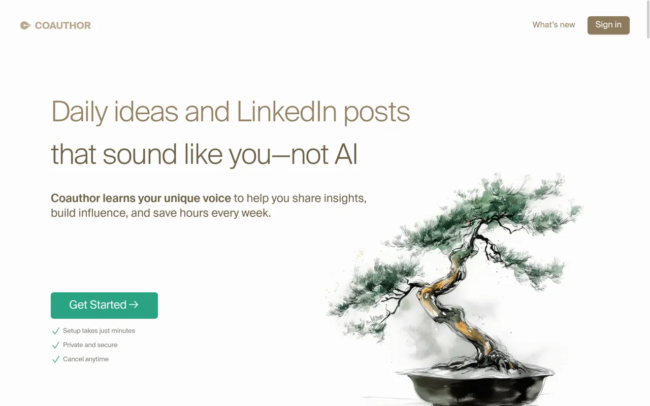 Screenshot of Coauthor