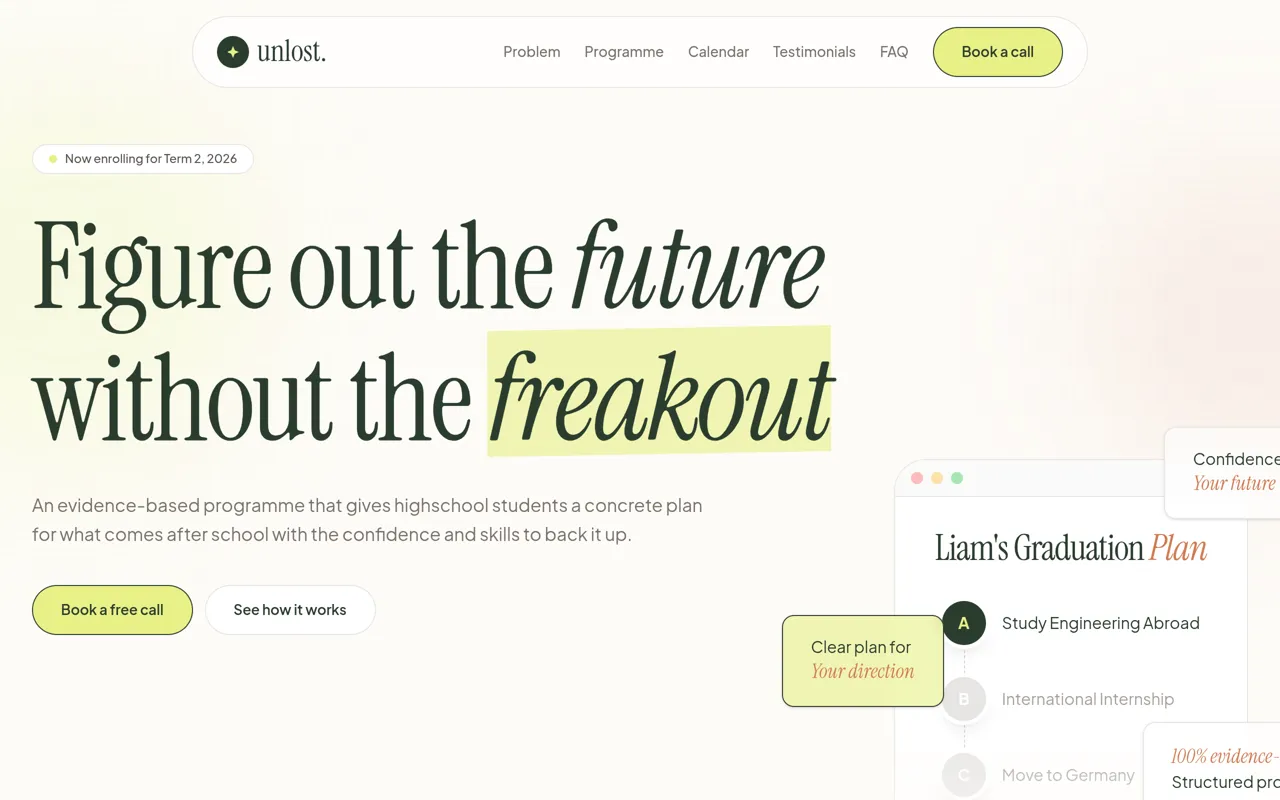 Screenshot of Unlost