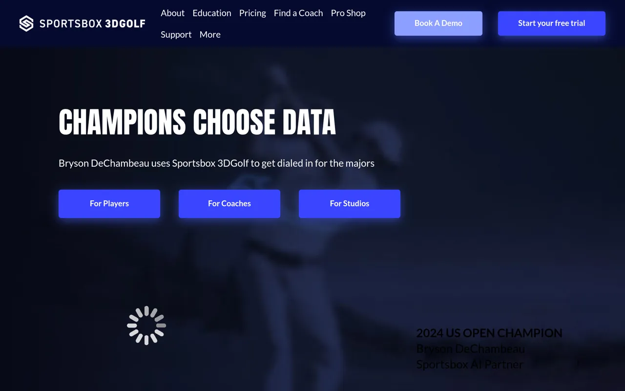 Screenshot of Sportsbox AI
