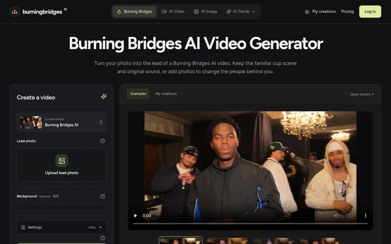 Screenshot of Burning Bridges AI