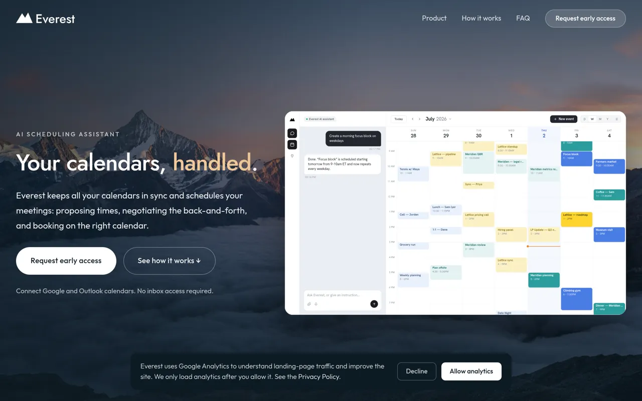 Screenshot of Everest